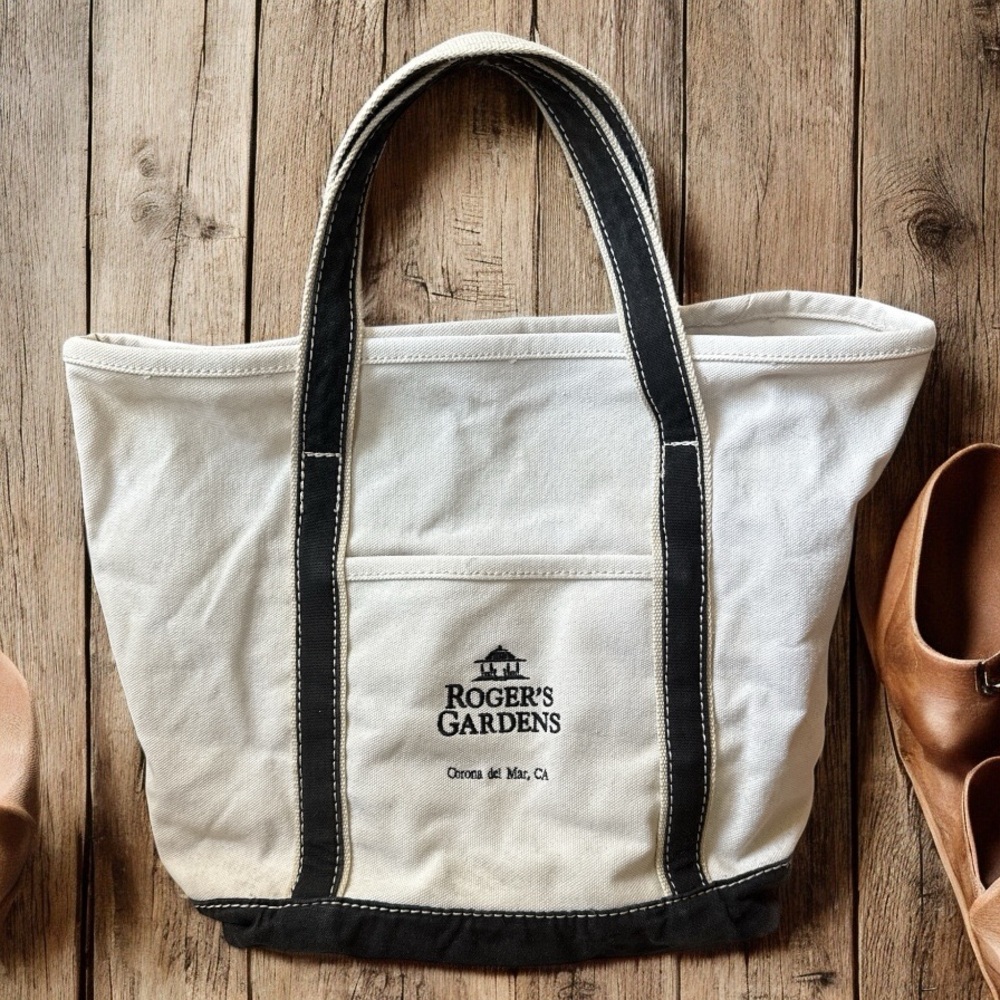 Roger’s Gardens (CDM) XL Yacht/Garden Canvas Tote Bag
